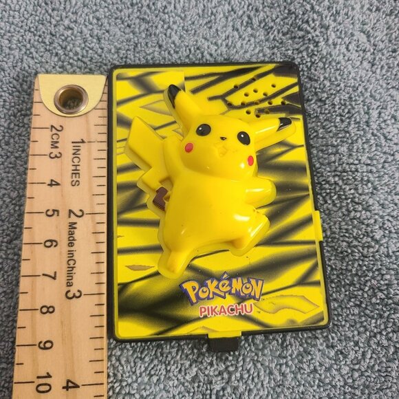 2000‎ Pikachu 4" Burger King  Action Figure Card  Nintendo Pokemon - Picture 5 of 6